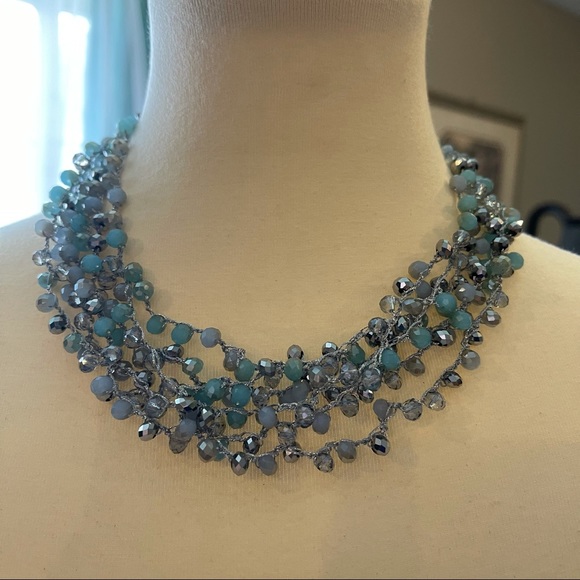 Stella & Ruby Multi-Strand Layered Beaded Necklace - Picture 3 of 10